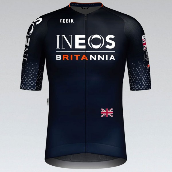 Heren Fietskleding Gobik CX Pro 3.0 Ineos Britannia 2024 koersshirt