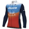 Heren Fietskleding Ale Team Jayco Alula 2024 shirt met lange mouwen