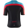Heren Craft Velo wielershirt - Zwart, Rood, Blauw