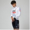 Heren Fietskleding Pissei Team UAE 2024 shirt met lange mouwen