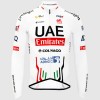 Heren Fietskleding Team UAE 2024 Primapelle shirt met lange mouwen