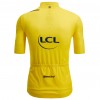 Heren Fietskleding Tour de France 2025 Fan Line Geel Shirt