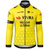 Dames Fietskleding Team Visma Lease a Bike 2025 damesshirt met lange mouwen