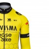 Dames Fietskleding Team Visma Lease a Bike 2025 damesshirt met lange mouwen