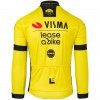 Dames Fietskleding Team Visma Lease a Bike 2025 damesshirt met lange mouwen
