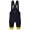 Heren Fietskleding Santini Yellow Tour de France 2025 Bib Tights