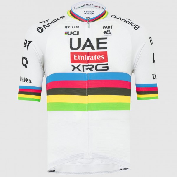 Heren Fietskleding UAE Team Emirates 2025 Pissei-shirt - Tadej Pogacar