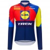 Heren Santini Lidl Trek 2025 shirt met lange mouwen