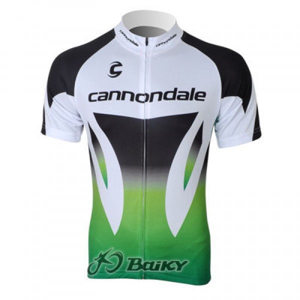 2012 Cannondale Fietsshirt Korte mouw wit zwart groen 3834