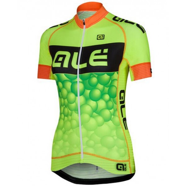 2015 ALE Dames groen Fietsshirt Korte Mouw 3590