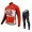 2015 Lotto Soudal Fietskleding Fietsshirt lange mouw+Lange fietsbroeken 1853