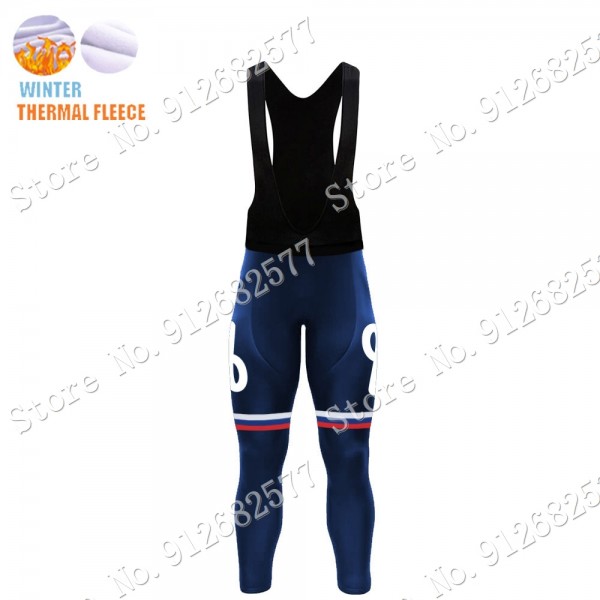 Winter Total New Energies Slovenia champion 2022 Pro Team Lange Fietsbroek Bib 202202130