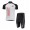 BMC Racing Team Fietskleding Fietsshirt Korte Mouwen+Fietsbroek Korte zeem wit 872
