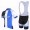2013 Blanco Giant Fietspakken Fietsshirt Korte+Korte koersbroeken Bib blauw wit zwart 4180