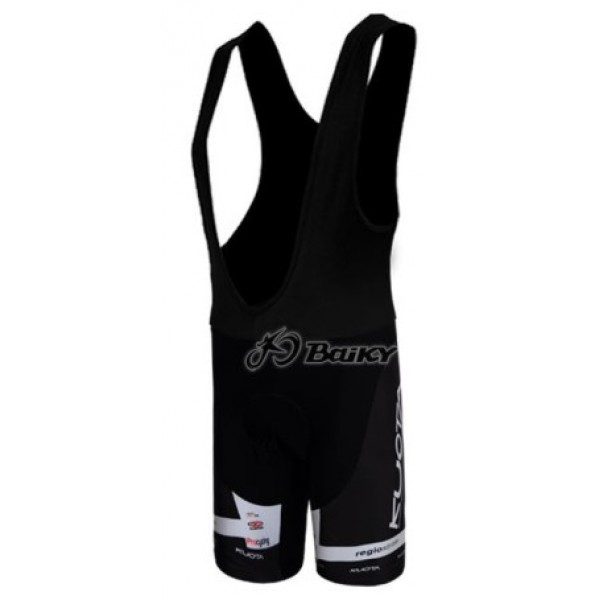 Kuota Indeland Pro Team Korte fietsbroeken Bib met zeem zwart wit 4558