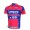 Lampre ISD Pro Team Fietsshirt Korte mouw blauw roze 280