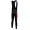 Nalini Pro Team lange fietsbroeken Bib met zeem rood wit 4719