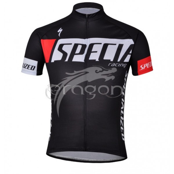 Specialized Racing Fietsshirt Korte mouw zwart 3953