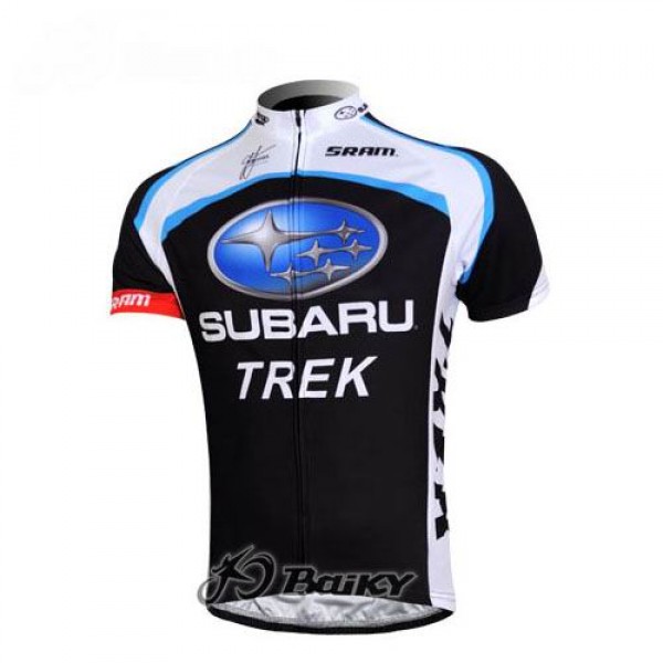 Subaru Trek Pro Team Fietsshirt Korte mouw zwart 572