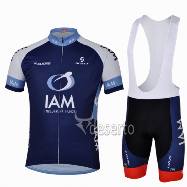 Team IAM Fiets Fietspakken Fietsshirt Korte+Korte koersbroeken Bib 1251