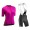 Dames NORTHWAVE Allure Fietskleding Wielershirt Korte Mouw+Korte Fietsbroeken Bib Pourpre 9YASI 9YASI