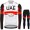 2021 UAE Emirates Pro Team Fietskleding Fietsshirt Lange Mouw+Lange Fietsbroek Bib 961