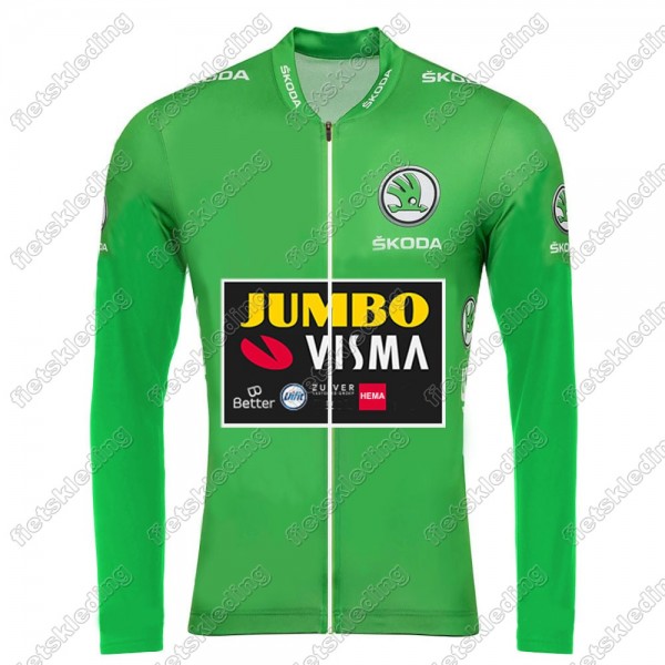 Jumbo Visma 2021 Tour De France Fietsshirt Lange Mouw 2021265