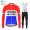 Winter Thermal Fleece Jumbo Visma 2021 Dutch Wielerkleding Set Fietsshirts Lange Mouw+Lange Fietsrbroek Bib 2021234