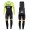 2017 Trek Pro Race Jaune Fietskleding Wielershirt lange mouw+Lange fietsbroeken Bib 2595