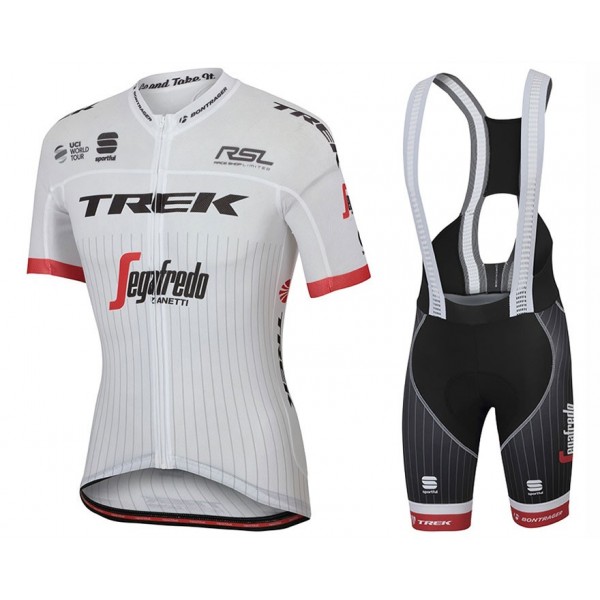 2017 Trek Segafroodo Tour de France Fietskleding Set Fietsshirt Korte+Korte Fietsbroeken Bib 2601