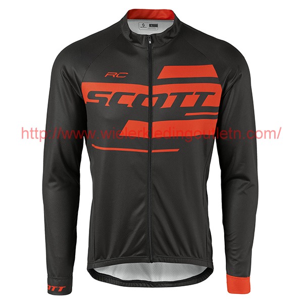 2017 Scott Rc zwart-rood Fietsshirt lange mouw 201717613