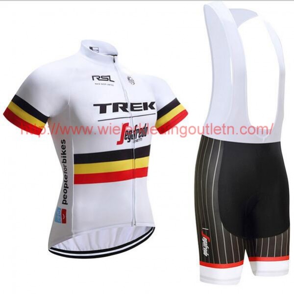 Trek Segafredo 2017 Fietskleding Fietsshirt Korte+Korte Fietsbroeken Bib wit 201717679