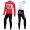 2016 Lotto Soudal rood Winter Set Wielerkleding Wielershirt lange mouw+Lange fietsbroeken Bib 213626