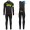 2016 Sky Team Fluo Winter Set Wielerkleding Wielershirt lange mouw+Lange fietsbroeken Bib 213705
