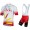 COFIDIS 2019 Fietskleding Set Fietsshirt Korte Mouw+Korte fietsbroeken Bib 19040734