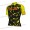 ALE SOLID Cracle Fluo yellow Wielershirt Korte Mouw A2018988