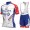 GROUPAMA-FDJ 2018 Wielerkleding Set Wielershirt korte mouwen+Fiets Koersbroek D140