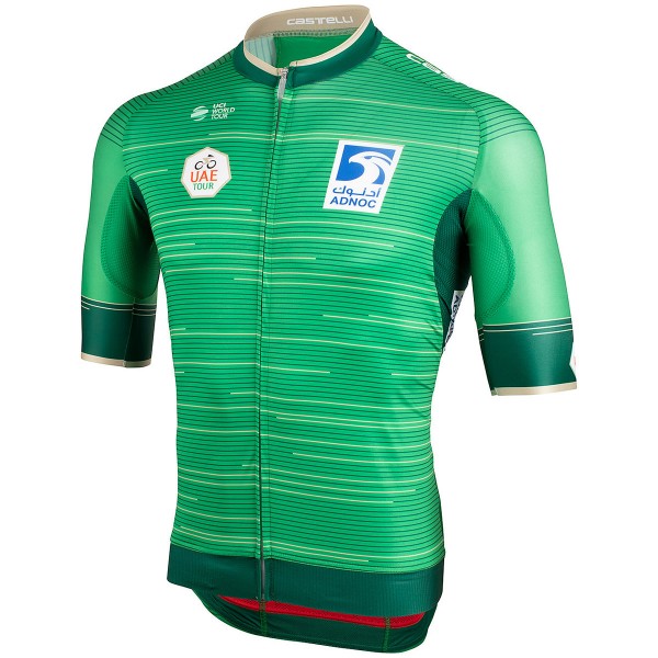 UAE Tour 2019 Green Fietsshirt korte mouw 190224024 UAE Tour 2019 Green Fietsshirt korte mouw 190224024
